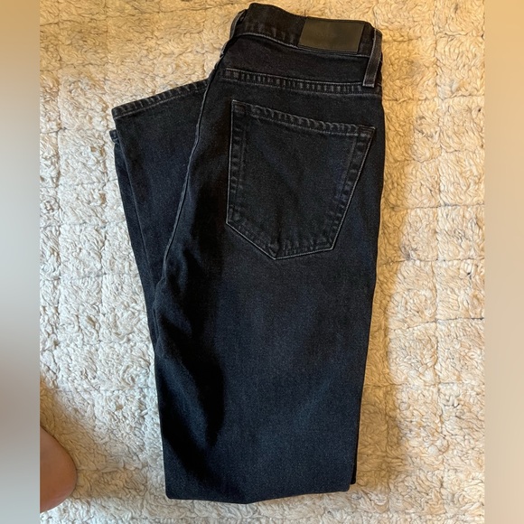 GOLDSIGN, off-black denim, size 26, $50 - Picture 3 of 3